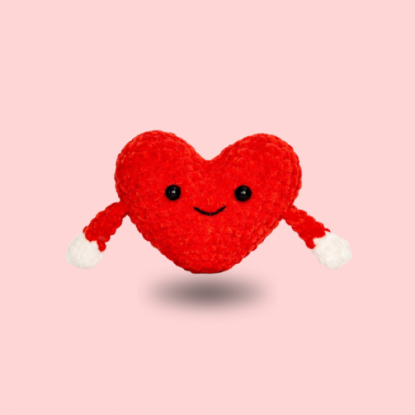 Amigurumi Kalp Örgü Kiti